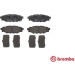 BREMBO Bremsklötze HA | SUBARU Legacy,Forester,Impreza,XV 03 | P 78 020 BREMBO Bremsklötze HA | SUBARU Legacy,Forester,Impreza,XV 03 | P 78 020
