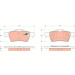 Bremsklötze HA | RENAULT Espace,Laguna,Megane,VOLVO | GDB1469 Bremsklötze HA | RENAULT Espace,Laguna,Megane,VOLVO | GDB1469