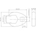 BGS Hahnenfußschlüssel | Antrieb Innenvierkant 12,5 mm (1/2"""") | SW 25 mm | 1757-25