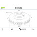 VALEO Bremsscheibe | 672505 VALEO Bremsscheibe | 672505
