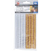 BGS Heißklebe-Patronen gold-/silber-metallic Ø 11 mm, 150 mm 8-tlg BGS Do it yourself 80848