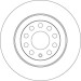 Bremsscheibe Vw T. A6 2.0-4.2 | DF4434 Bremsscheibe Vw T. A6 2.0-4.2 | DF4434
