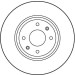 Bremsscheibe Citroen P. Xantia | DF1123