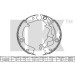 Handbremsbacken Hyundai Accent 05-/Rio | 2734784 Handbremsbacken Hyundai Accent 05-/Rio | 2734784