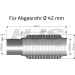 Flexrohr, Abgasanlage | Flexrohrverbinder | 83 00 8452 Flexrohr, Abgasanlage | Flexrohrverbinder | 83 00 8452
