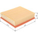 Luftfilter | AUDI,SEAT,SKODA,VW | 1457433046 Luftfilter | AUDI,SEAT,SKODA,VW | 1457433046