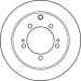 84 482 021 Bremsscheibe HA | MITSUBISHI Pajero Pinin 99 | DF4913