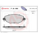 BREMBO Bremsklötze VA | FORD Mondeo JAGUAR X-Type 01-09 | P 24 060 BREMBO Bremsklötze VA | FORD Mondeo JAGUAR X-Type 01-09 | P 24 060
