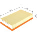 Luftfilter | MERCEDES E-Klasse | 1457433523