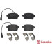 BREMBO Bremsklötze HA | ALFA,DODGE | P 23 133 BREMBO Bremsklötze HA | ALFA,DODGE | P 23 133