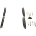Bremsklötze | PEUGEOT | 0 986 494 261 Bremsklötze | PEUGEOT | 0 986 494 261