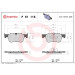 BREMBO Bremsklötze VA | CITROEN C4 13 | P 61 116 BREMBO Bremsklötze VA | CITROEN C4 13 | P 61 116