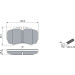 Bremsklötze | FORD | 0 986 424 750 Bremsklötze | FORD | 0 986 424 750