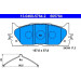 Bremsbelagsatz Toyota P. Camry 2.0-3.5 06 | 13.0460-5764.2 Bremsbelagsatz Toyota P. Camry 2.0-3.5 06 | 13.0460-5764.2