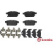 BREMBO Bremsklötze HA | SUZUKI Swift 10 | P 79 029