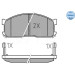 Bremsbelagsatz Mazda P. E2000-E2200 84-03 Mit Sensor | 025 200 0215/W Bremsbelagsatz Mazda P. E2000-E2200 84-03 Mit Sensor | 025 200 0215/W