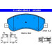 Bremsbelagsatz Vw P. Amarok 2.0-3.0 Tdi 10 | 13.0460-3860.2 Bremsbelagsatz Vw P. Amarok 2.0-3.0 Tdi 10 | 13.0460-3860.2
