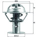 Thermostateinsatz mit Dichtung | FORD Mondeo 93-07 | TX 180 86D Thermostateinsatz mit Dichtung | FORD Mondeo 93-07 | TX 180 86D