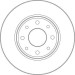 Bremsscheibe Toyota T. Corolla 1.4-1.8 02-07 | DF4379 Bremsscheibe Toyota T. Corolla 1.4-1.8 02-07 | DF4379
