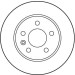 Bremsscheibe Db P. Vito 108-110D/113-114 96-03 | DF2797 Bremsscheibe Db P. Vito 108-110D/113-114 96-03 | DF2797