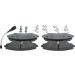 BOSCH | Bremsbelagsatz, Scheibenbremse | 0 986 460 162 BOSCH | Bremsbelagsatz, Scheibenbremse | 0 986 460 162