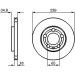 Bremsscheibe | SKODA,VW | 0 986 479 B62 Bremsscheibe | SKODA,VW | 0 986 479 B62