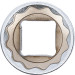 BGS Steckschlüssel-Einsatz Zwölfkant | Antrieb Innenvierkant 12,5 mm (1/2"""") | SW 21 mm | 10641 BGS Steckschlüssel-Einsatz Zwölfkant | Antrieb Innenvierkant 12,5 mm (1/2"""") | SW 21 mm | 10641