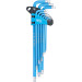 BGS Winkelschlüssel-Satz | T-Profil (für Torx) / T-Profil (für Torx) mit Bohrung T10 - T50 | 9-tlg | 35105 BGS Winkelschlüssel-Satz | T-Profil (für Torx) / T-Profil (für Torx) mit Bohrung T10 - T50 | 9-tlg | 35105