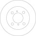 Bremsscheibe Suzuki P. Wagon R+ 98-00 | DF4315 Bremsscheibe Suzuki P. Wagon R+ 98-00 | DF4315