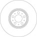 Bremsscheibe Volvo P. Xc90 | DF4340S Bremsscheibe Volvo P. Xc90 | DF4340S