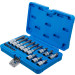 BGS Bit-Einsatz-Satz | Antrieb Innenvierkant 6,3 mm (1/4"""") / 12,5 mm (1/2"""") | T-Profil (für Torx) | 18-tlg | 5173 BGS Bit-Einsatz-Satz | Antrieb Innenvierkant 6,3 mm (1/4"""") / 12,5 mm (1/2"""") | T-Profil (für Torx) | 18-tlg | 5173