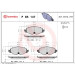 BREMBO Bremsklötze VA | VW Caddy, Passat 15 | P 85 147 BREMBO Bremsklötze VA | VW Caddy, Passat 15 | P 85 147