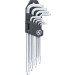 BGS Winkelschlüssel-Satz | lang | T-Profil (für Torx) T10 - T50 | 9-tlg | 816 BGS Winkelschlüssel-Satz | lang | T-Profil (für Torx) T10 - T50 | 9-tlg | 816
