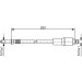 Bremsschlauch HA | BMW E39 95 | 1987476173 Bremsschlauch HA | BMW E39 95 | 1987476173