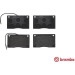 BREMBO Bremsklötze VA | RENAULT Master 80-98 | P 68 012 BREMBO Bremsklötze VA | RENAULT Master 80-98 | P 68 012