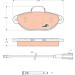 Bremsklötze VA | FIAT Panda,500,FORD Ka 07 | GDB1745 Bremsklötze VA | FIAT Panda,500,FORD Ka 07 | GDB1745