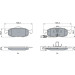 Bremsklötze | FORD Mondeo | 0 986 424 359