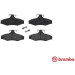 BREMBO Bremsklötze HA | DAEWOO Nubira 97 | P 15 005 BREMBO Bremsklötze HA | DAEWOO Nubira 97 | P 15 005