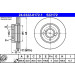 Bremsscheibe Ford P. Fiesta/Focus/Fusion/Puma 1.0-2.0 16V 95-12 Power Disc | 24.0322-0172.1 Bremsscheibe Ford P. Fiesta/Focus/Fusion/Puma 1.0-2.0 16V 95-12 Power Disc | 24.0322-0172.1