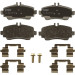 Bremsklötze VA | MERCEDES W168 97 | GDB1293 Bremsklötze VA | MERCEDES W168 97 | GDB1293