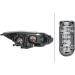 Scheinwerfer L H7/H1 +LWR+MOT CHROM VIST PQ | FORD FOCUS 7,10-10,14 | 1EA 354 994-011