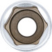 BGS Steckschlüssel-Einsatz Sechskant, tief | Antrieb Innenvierkant 12,5 mm (1/2"""") | SW 23 mm | 10563 BGS Steckschlüssel-Einsatz Sechskant, tief | Antrieb Innenvierkant 12,5 mm (1/2"""") | SW 23 mm | 10563