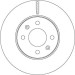 80 481 048 Bremsscheibe VA HYUNDAI i20 14 DF6794