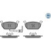 Bremsbelagsatz Vw P. Golf 1.2-2.5 12 | 025 220 3517/PD Bremsbelagsatz Vw P. Golf 1.2-2.5 12 | 025 220 3517/PD