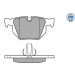 Bremsbelagsatz Bmw T. E70/E71 X5/X6 08 | 025 212 8217/PD