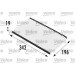 VALEO Innenraumfilter | 698166 VALEO Innenraumfilter | 698166