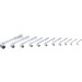 BGS Pfeifenkopfschlüssel-Satz | SW 6 - 22 mm | 11-tlg | 1178 BGS Pfeifenkopfschlüssel-Satz | SW 6 - 22 mm | 11-tlg | 1178