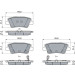 Bremsbelag | HYUNDAI I30 16 | 0 986 424 959 Bremsbelag | HYUNDAI I30 16 | 0 986 424 959