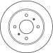 Bremsscheibe Nissan T. Primera | DF2592 Bremsscheibe Nissan T. Primera | DF2592