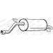 53 / Auspufftopf Hinten | OPEL Corsa D 1.2i 59kW 06 | 23353 53 / Auspufftopf Hinten | OPEL Corsa D 1.2i 59kW 06 | 23353